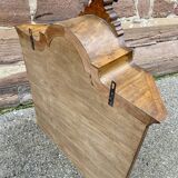 Hanging display case baroque style walnut circa 1950