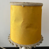 Pair of vintage albatre lamps