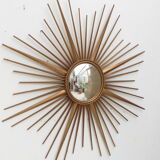 Mirror bulging Sun 85 x 85 cm