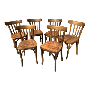Lot de 6 chaises bistrot