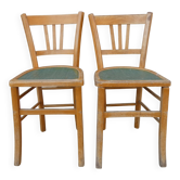 2 vintage bistro chairs