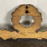 Élément de décoration en bois sculpté, cantonnière, XVIIIème siècle