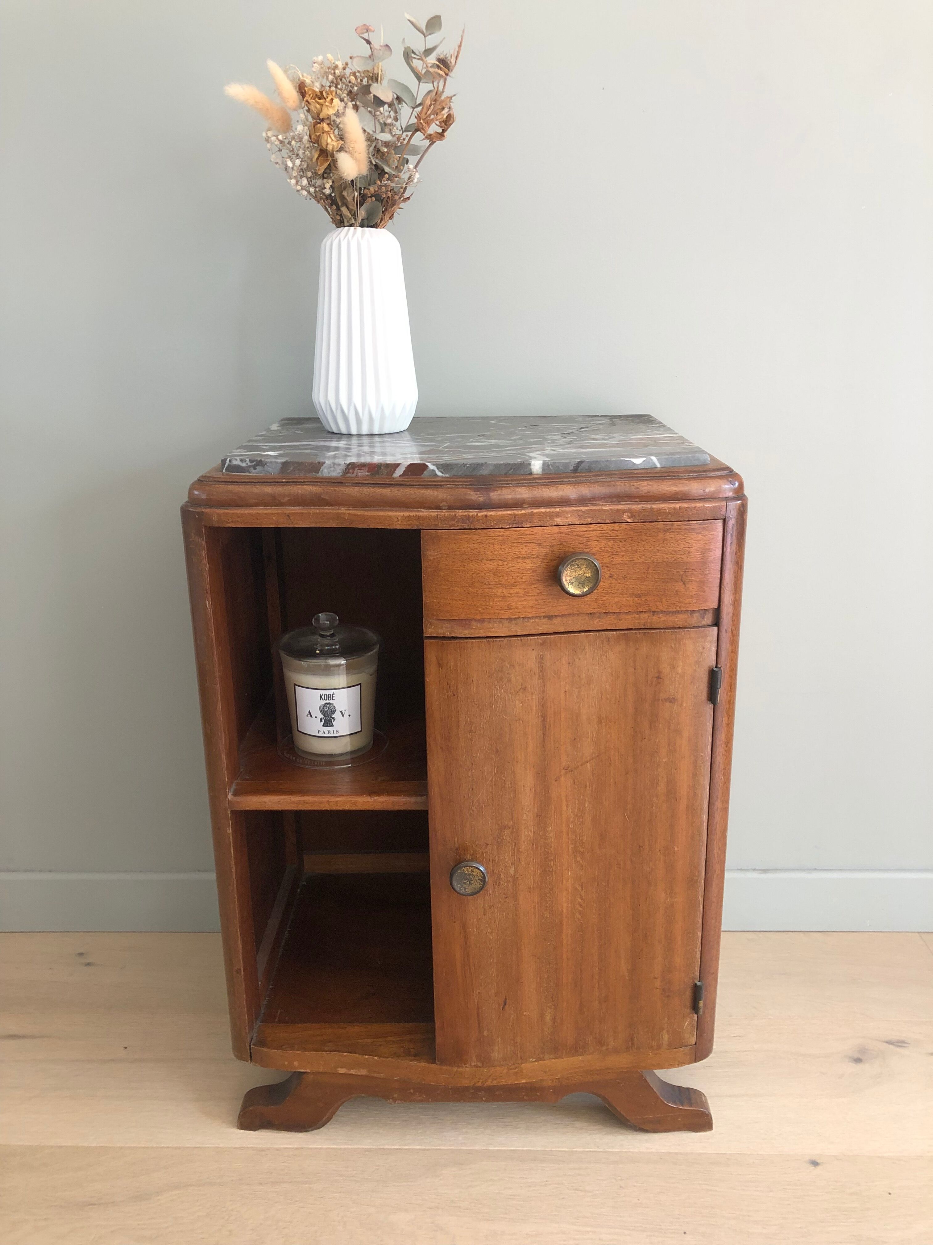 Bedside year 30 with marble