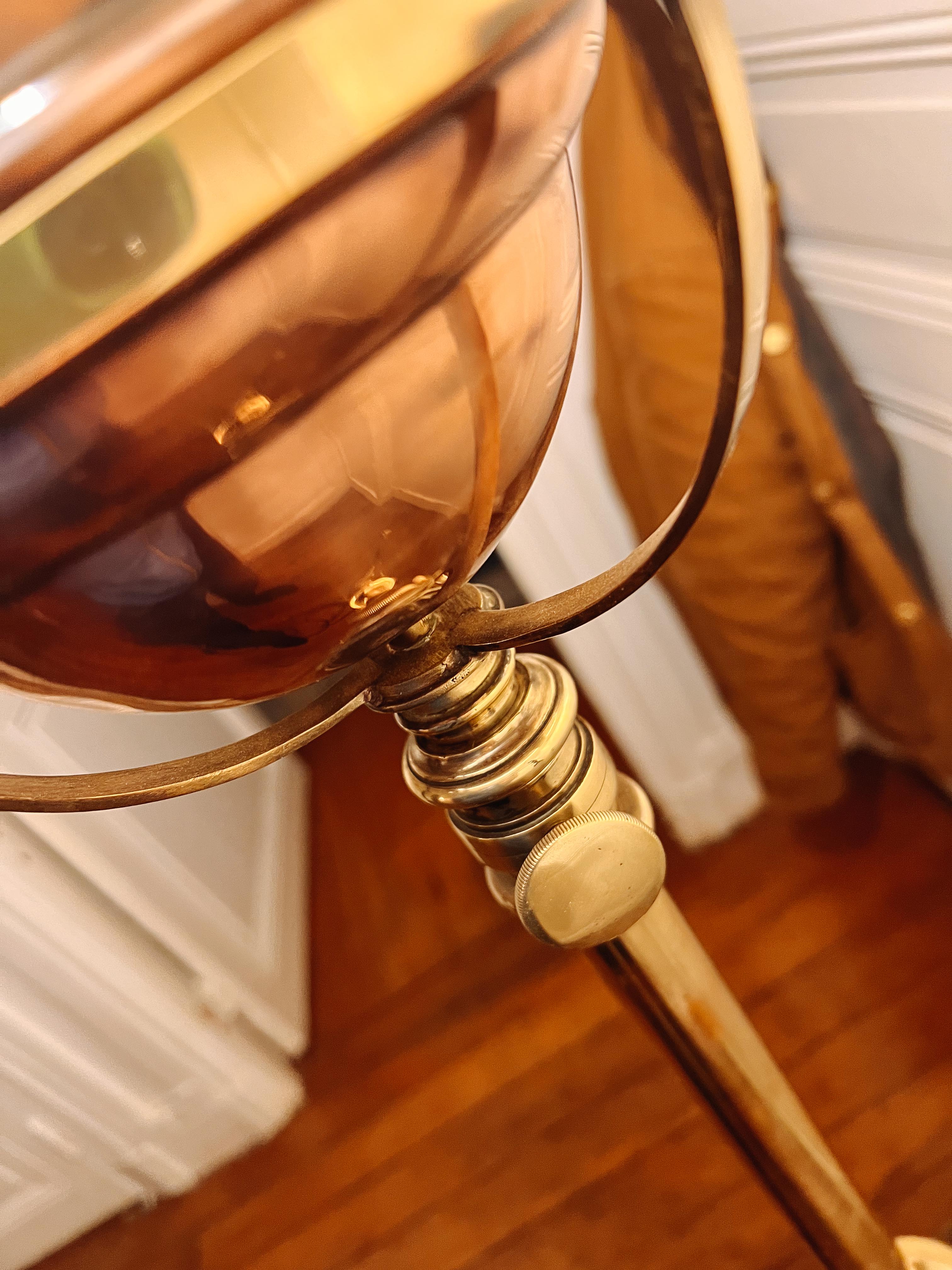 Art nouveau lamp Hinks's Boler N°2 duplex