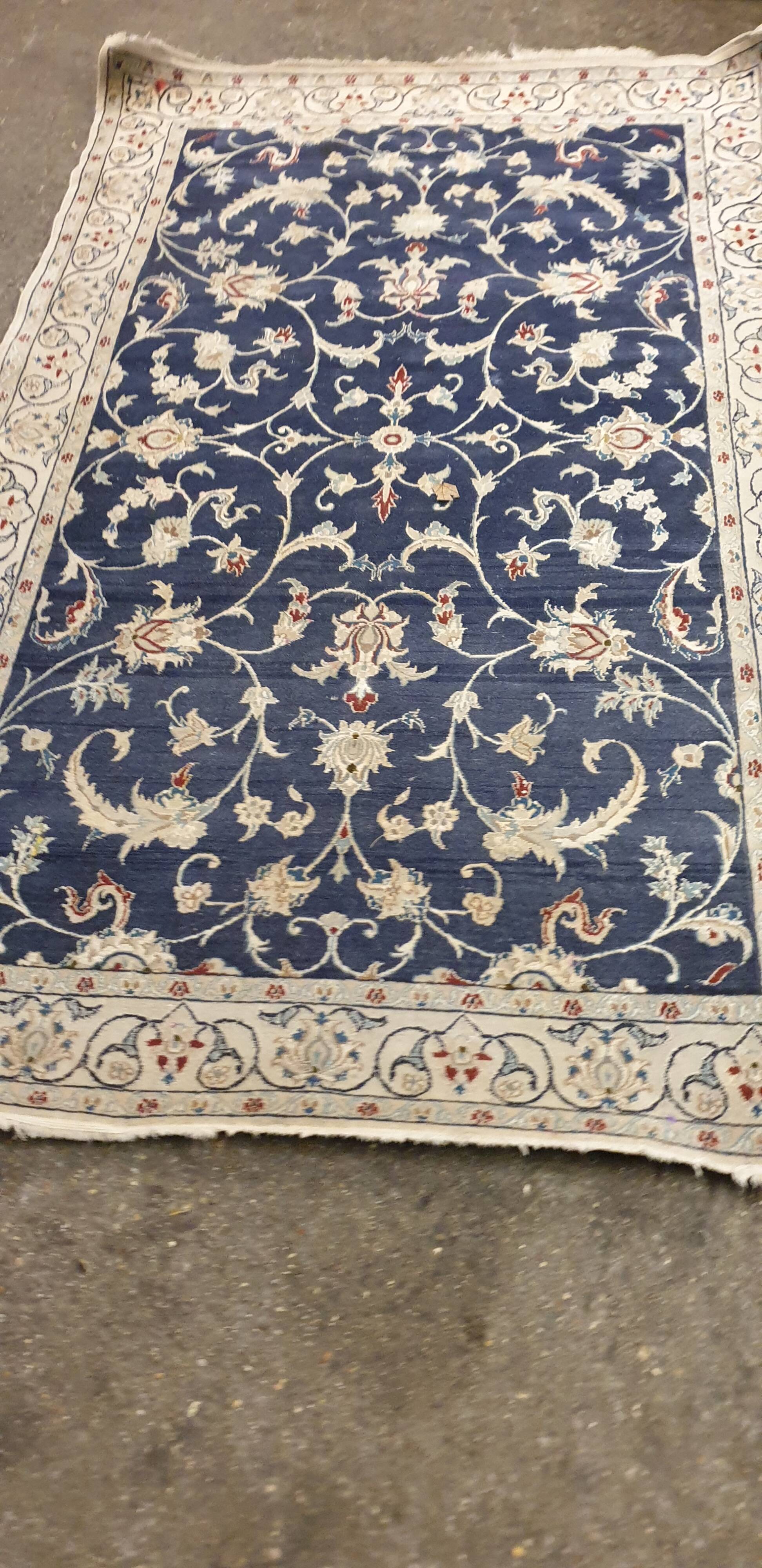 Persian floral tree of life rug Iran