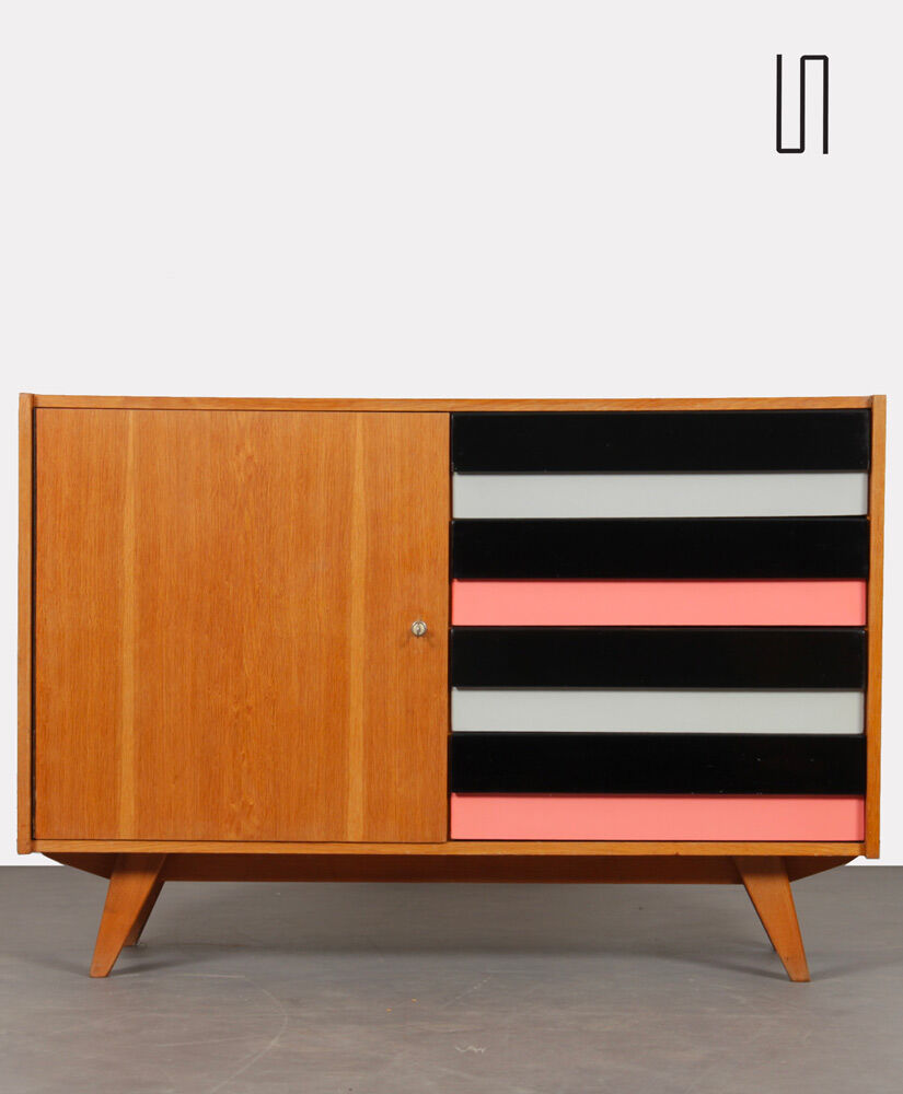 Chest of drawers by Jiri Jiroutek, model U458, 1960s