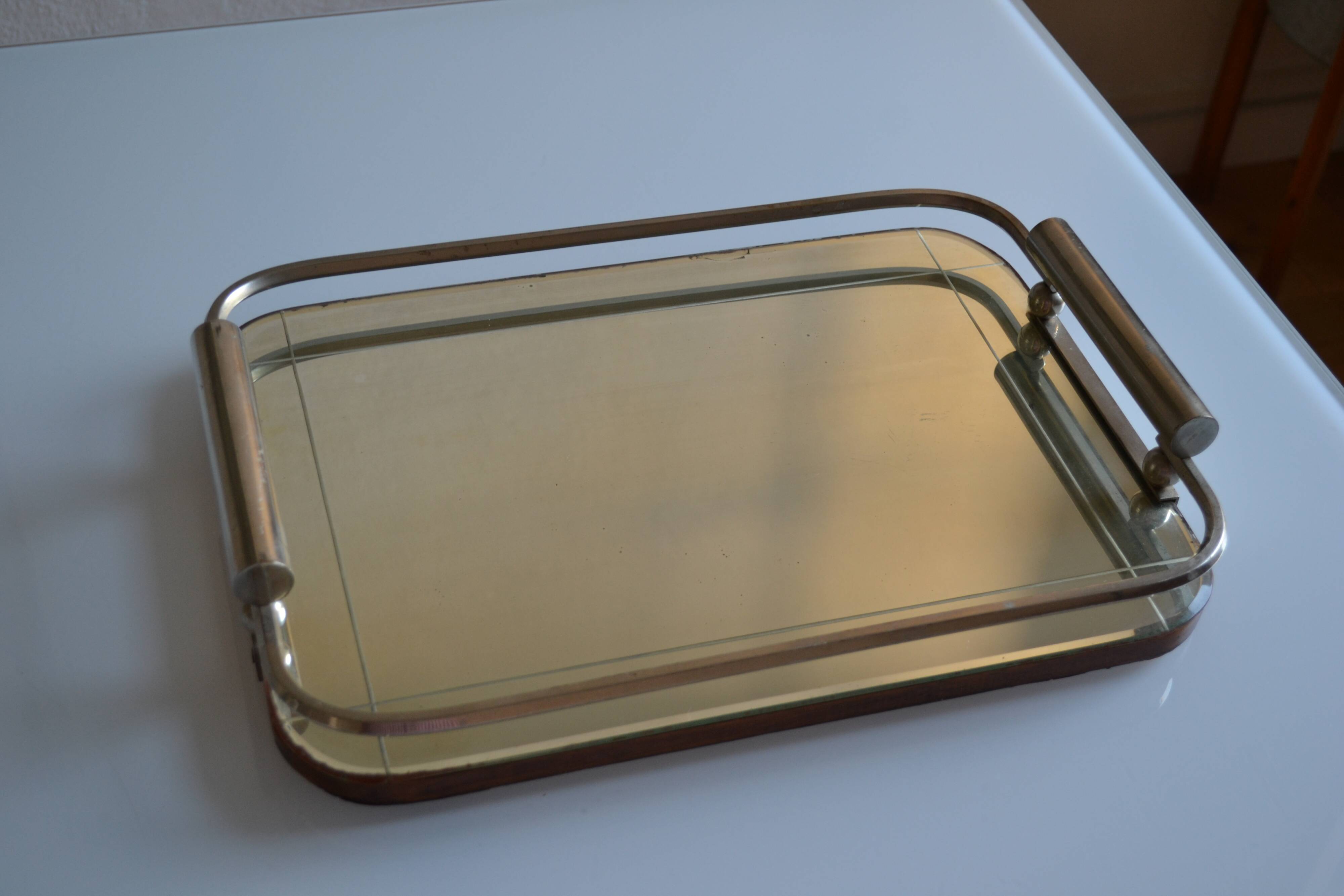 Modernist art deco tray