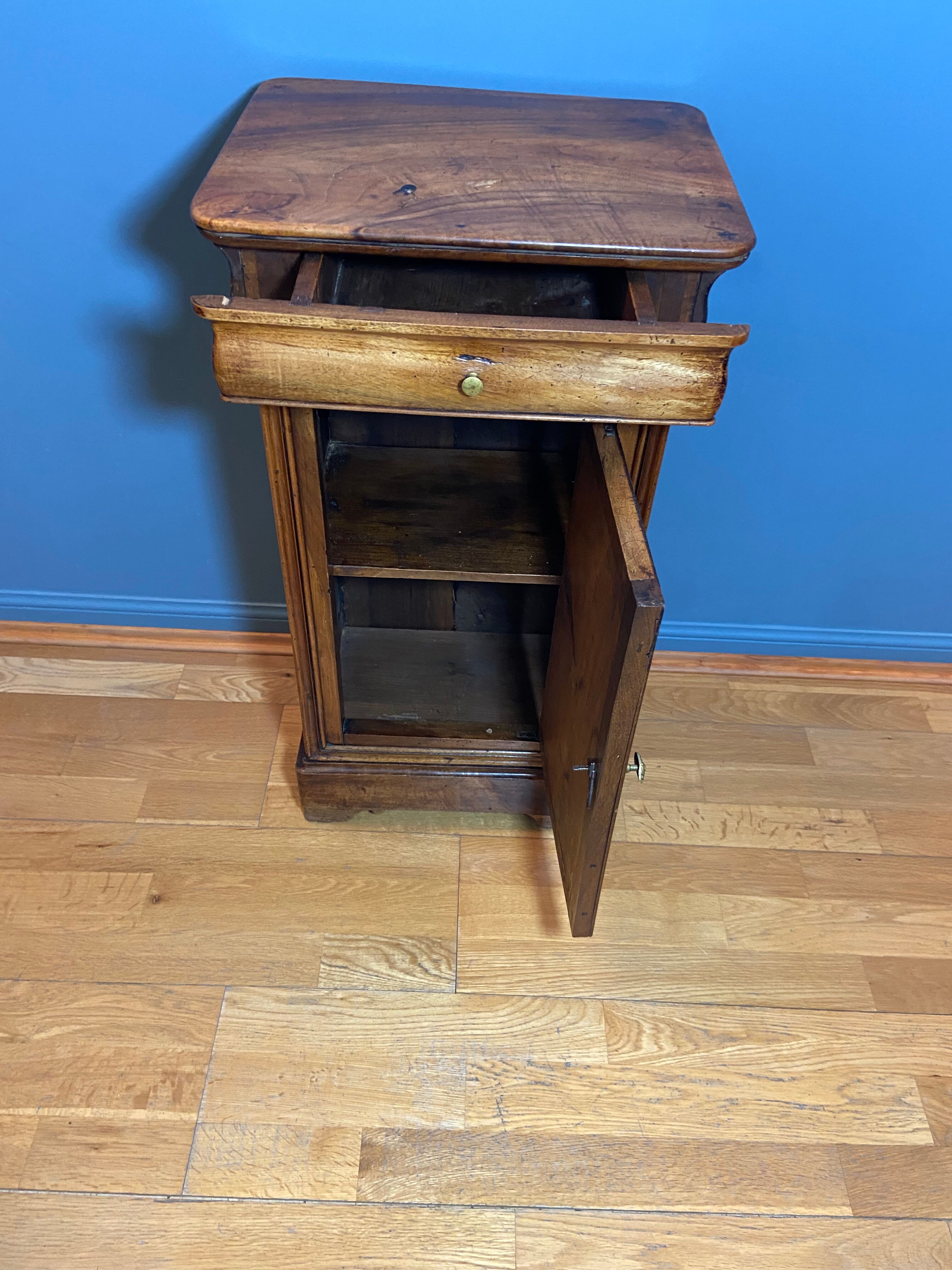 Bedside night table Louis Philippe XIXth