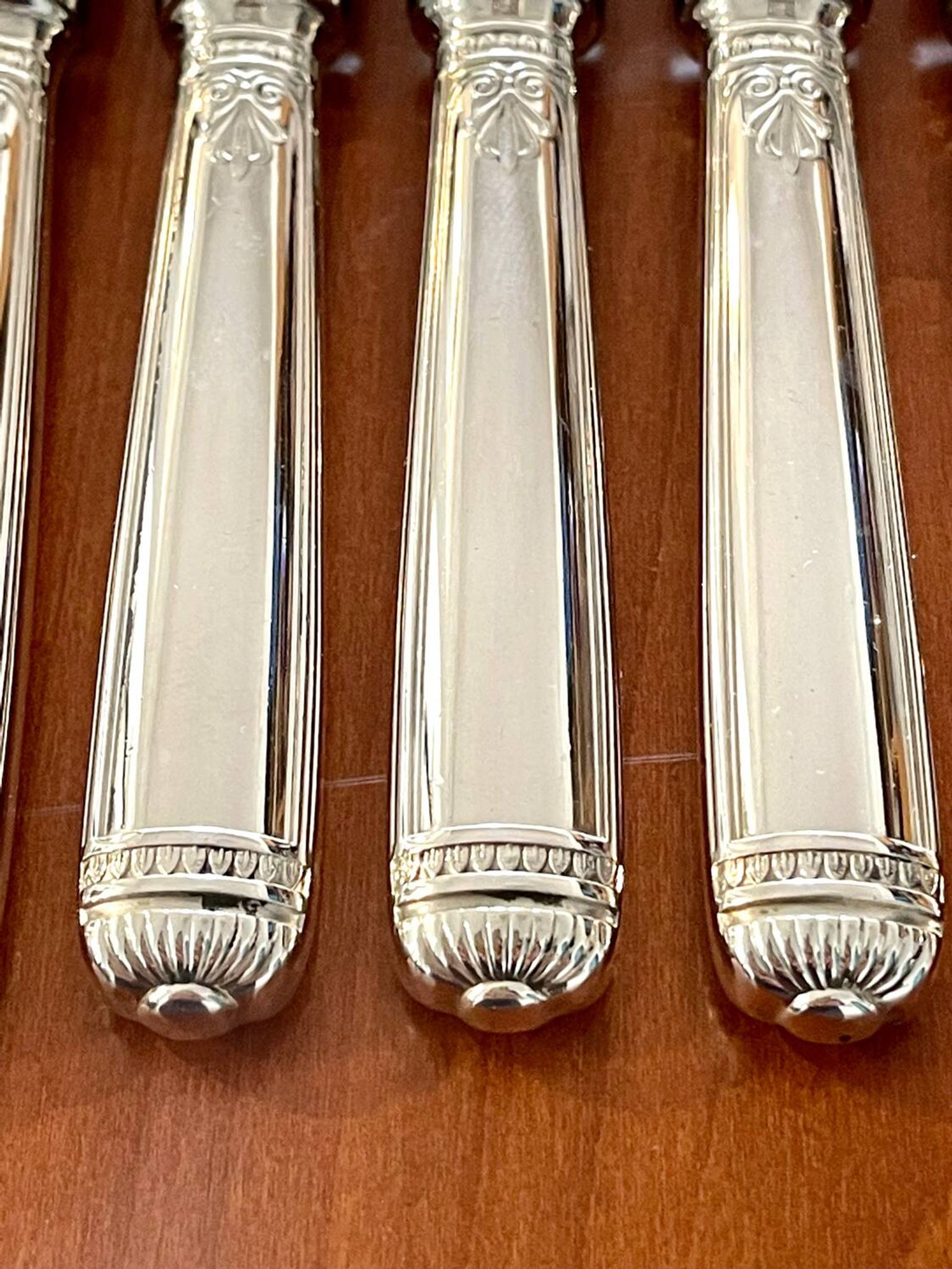 Christofle Malmaison housewife 6 people 30 pieces near new condition
