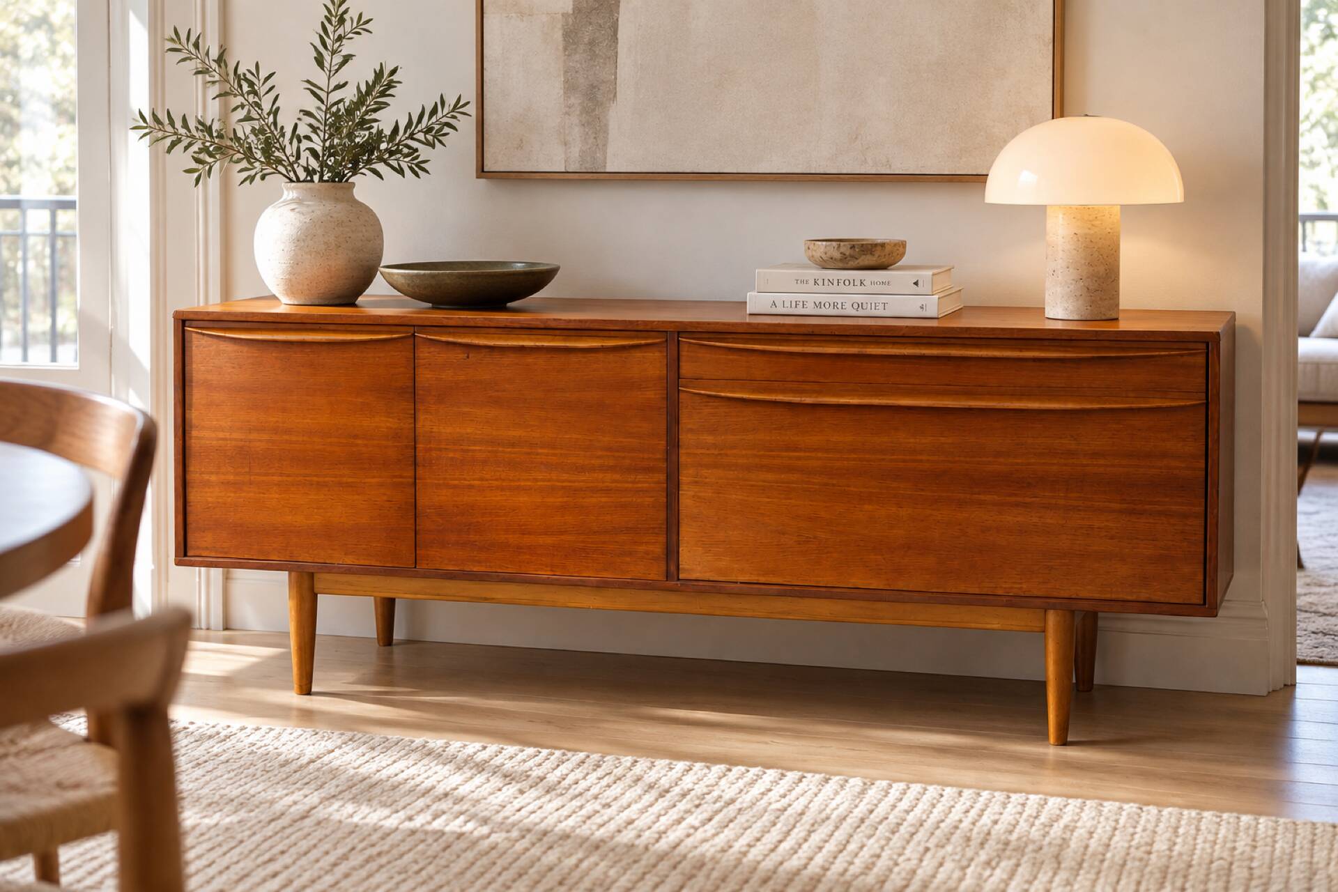 Scandinavian teak sideboard – 1960s