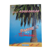 Original National Lottery Palm Slice Poster 1984