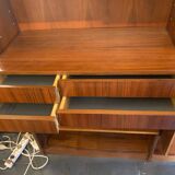 Modular teak shelf from the 70s