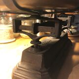 Old cast iron scale with weight