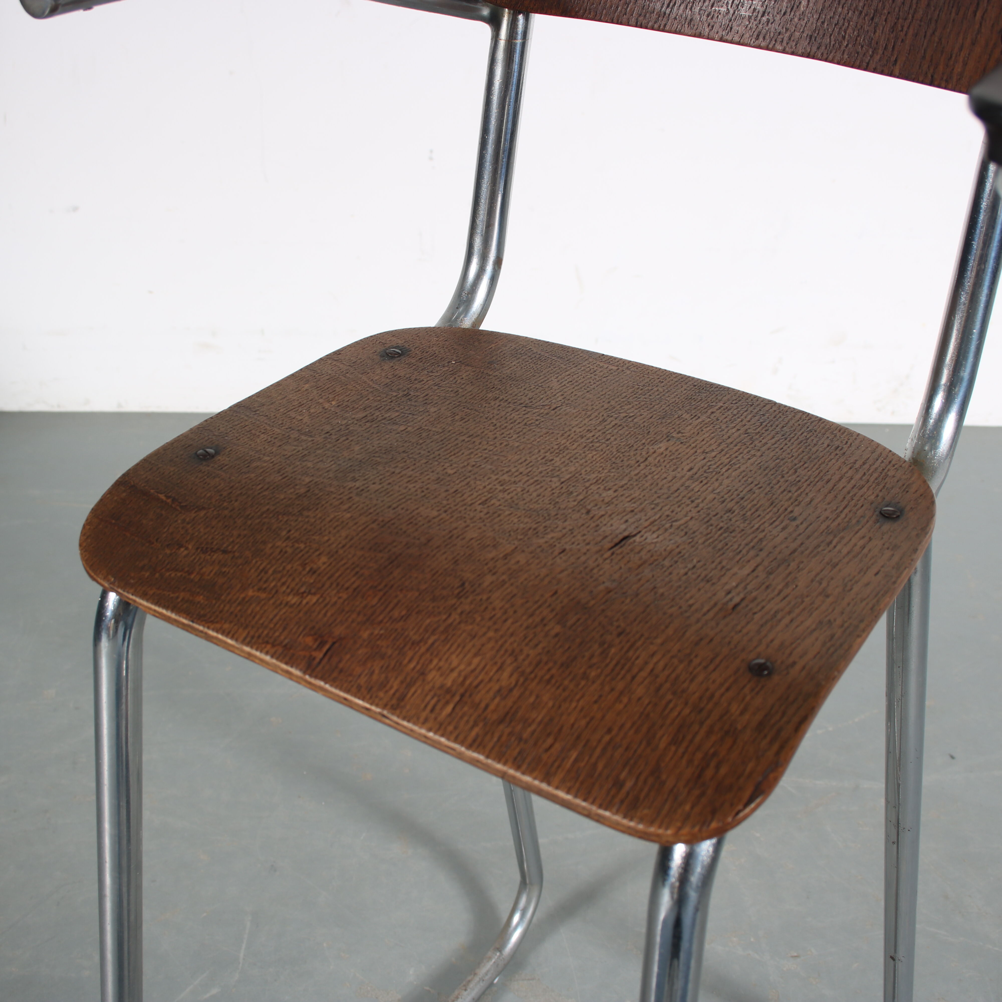 1950s High children chair by Gispen, the Netherlands