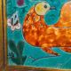 Ceramic peacock mural, Spain, 1970s