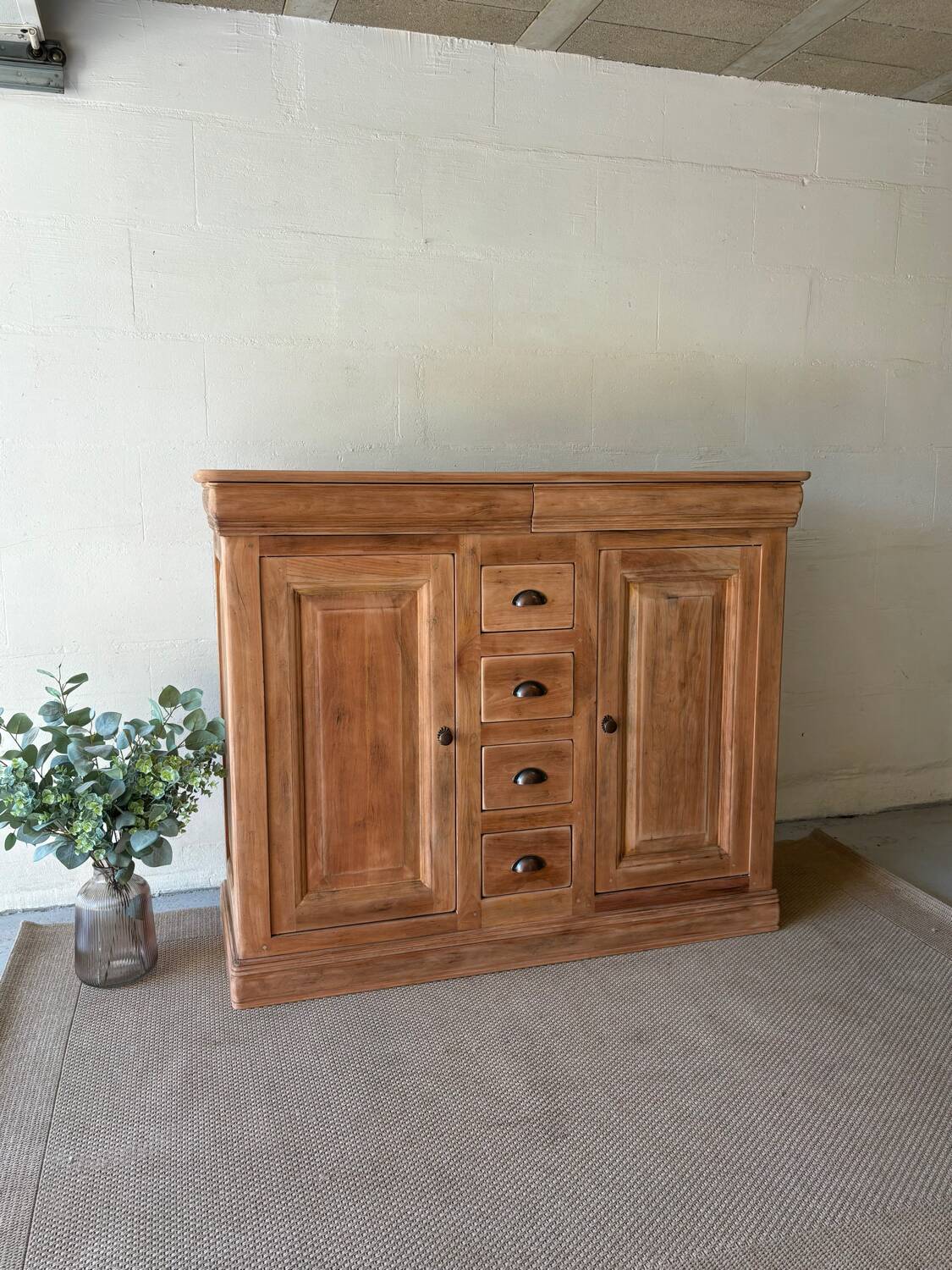 Cherry wood sideboard
