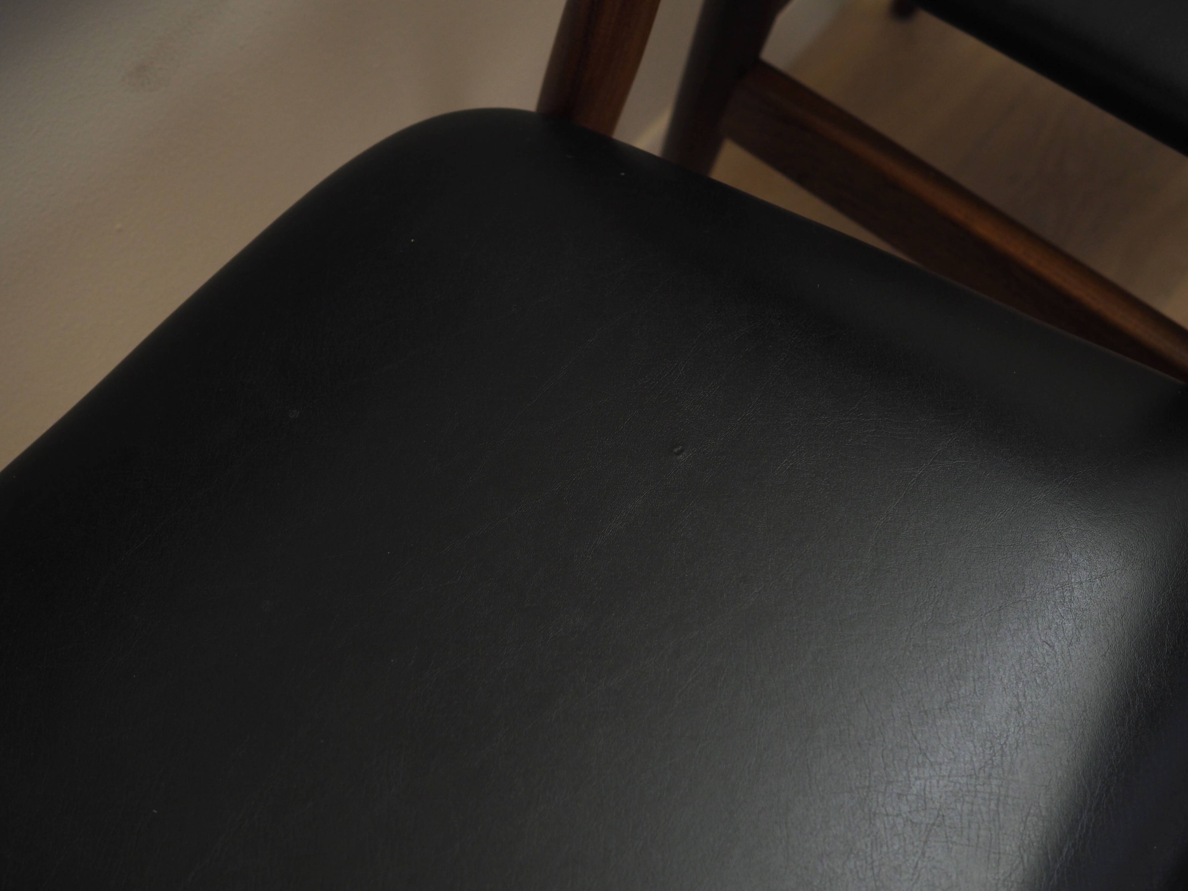 Set of six teak chairs, Danish design, 1970s, manufacture: Farstrup Møbler