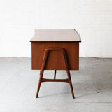 Writing desk by Louis Van Teeffelen for Wébé, Dutch design, 1950s