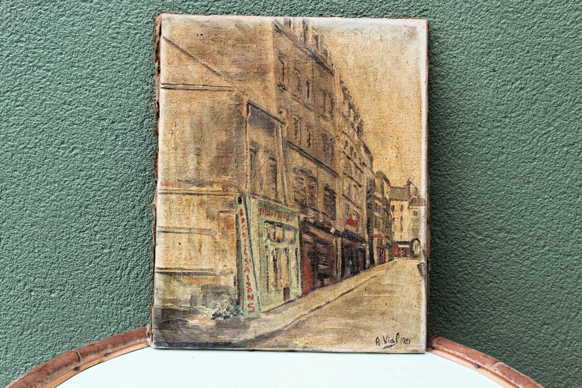 Oil on canvas, Paris