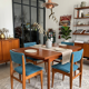 4 vintage Scandinavian style chairs