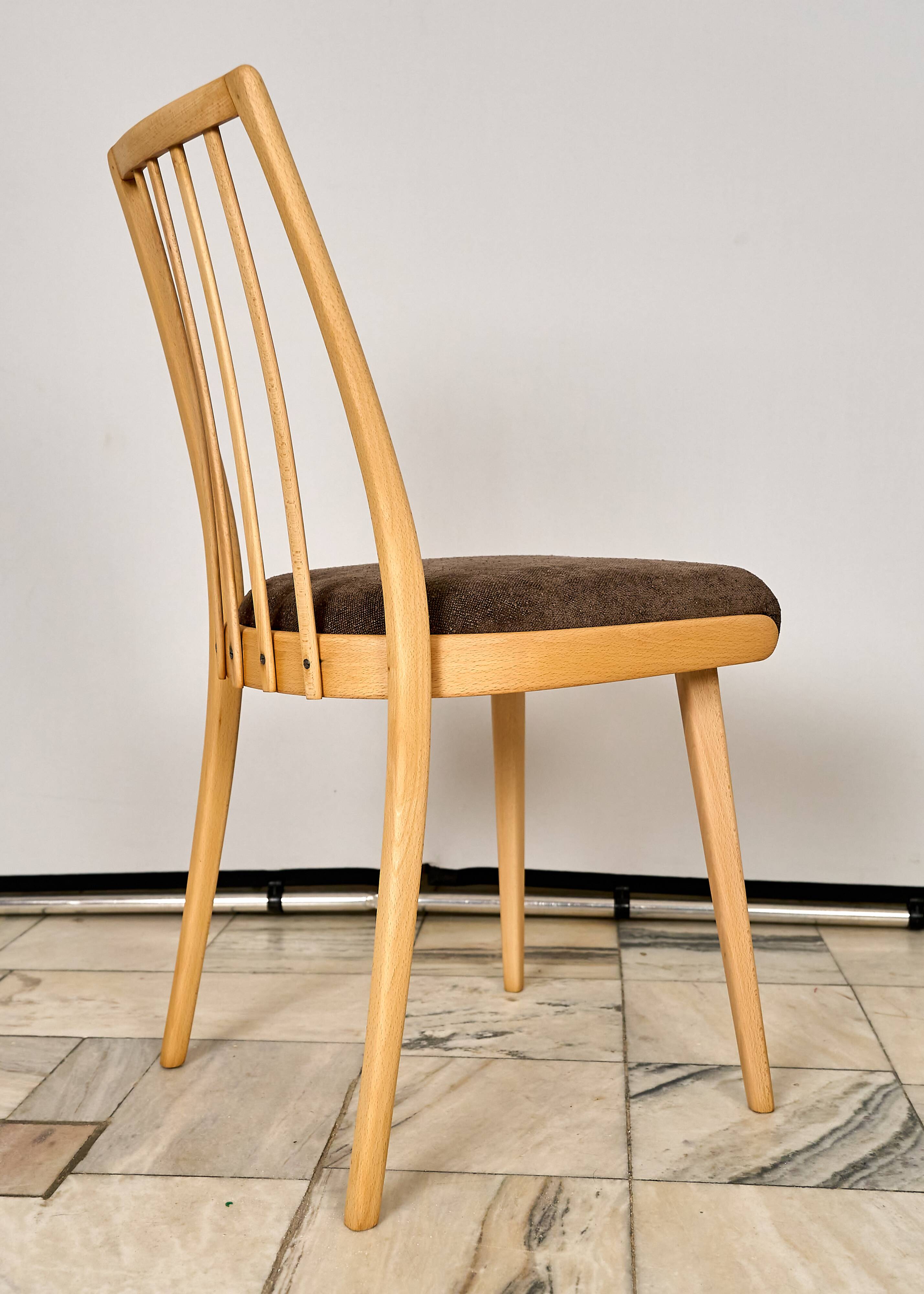 1960s Antonin Suman Dining Chairs , Set of 4