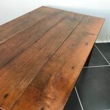 Rustic farm coffee table with 1 1950 cherry drawer