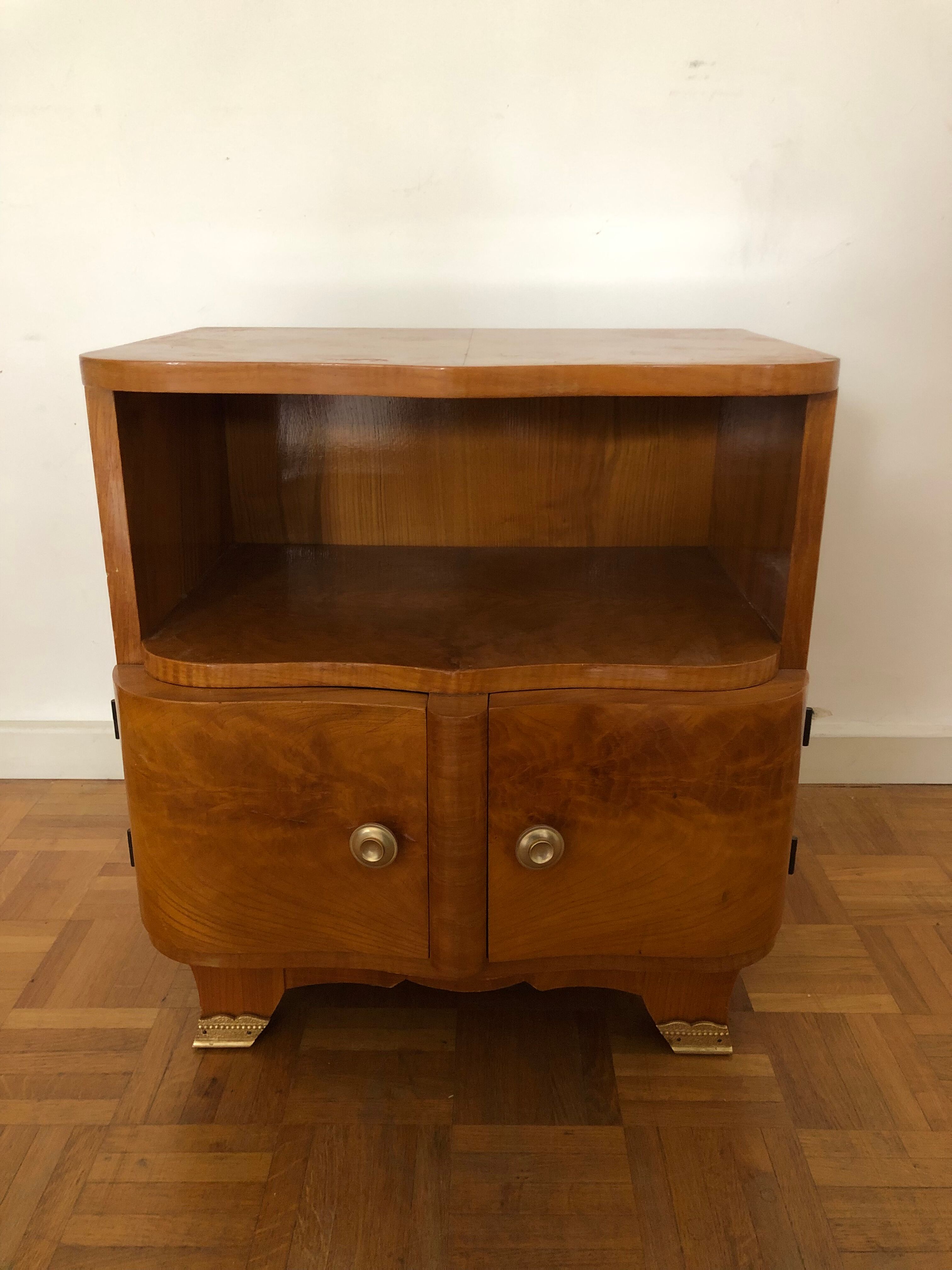 Art Deco bedside table