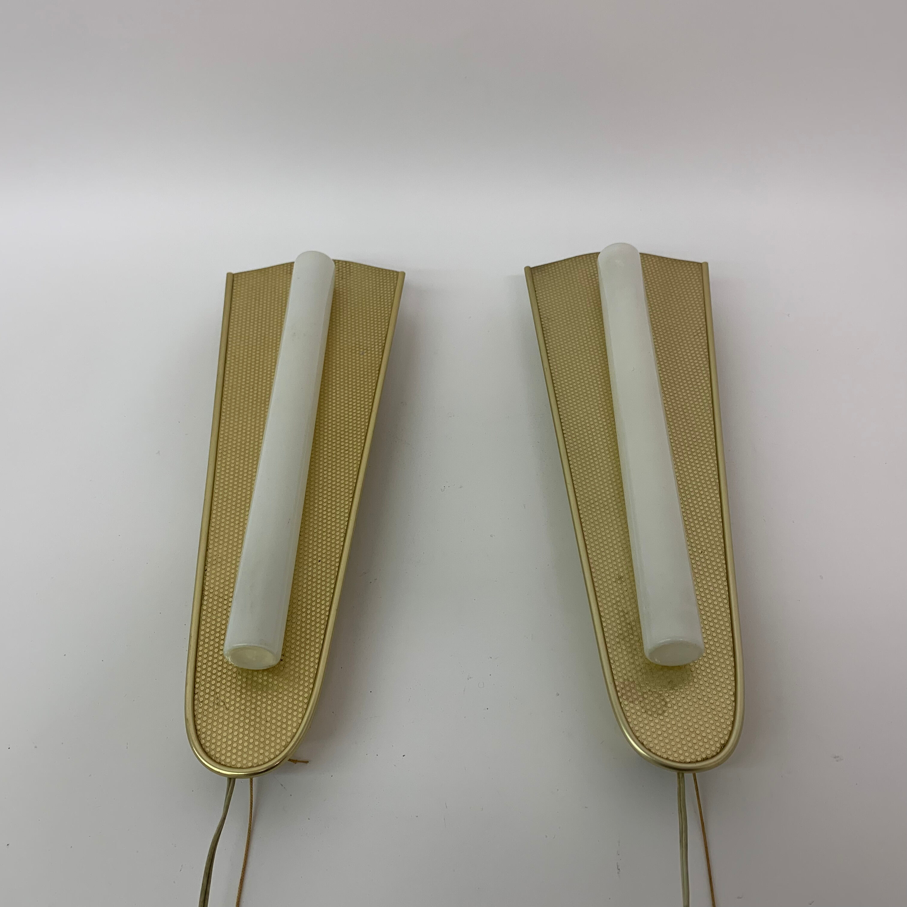 Mid-century set of 2 wall lamps, 1950’s