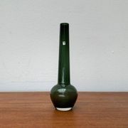 Mid-century German minimalist glass vase by Gral, 1960s.