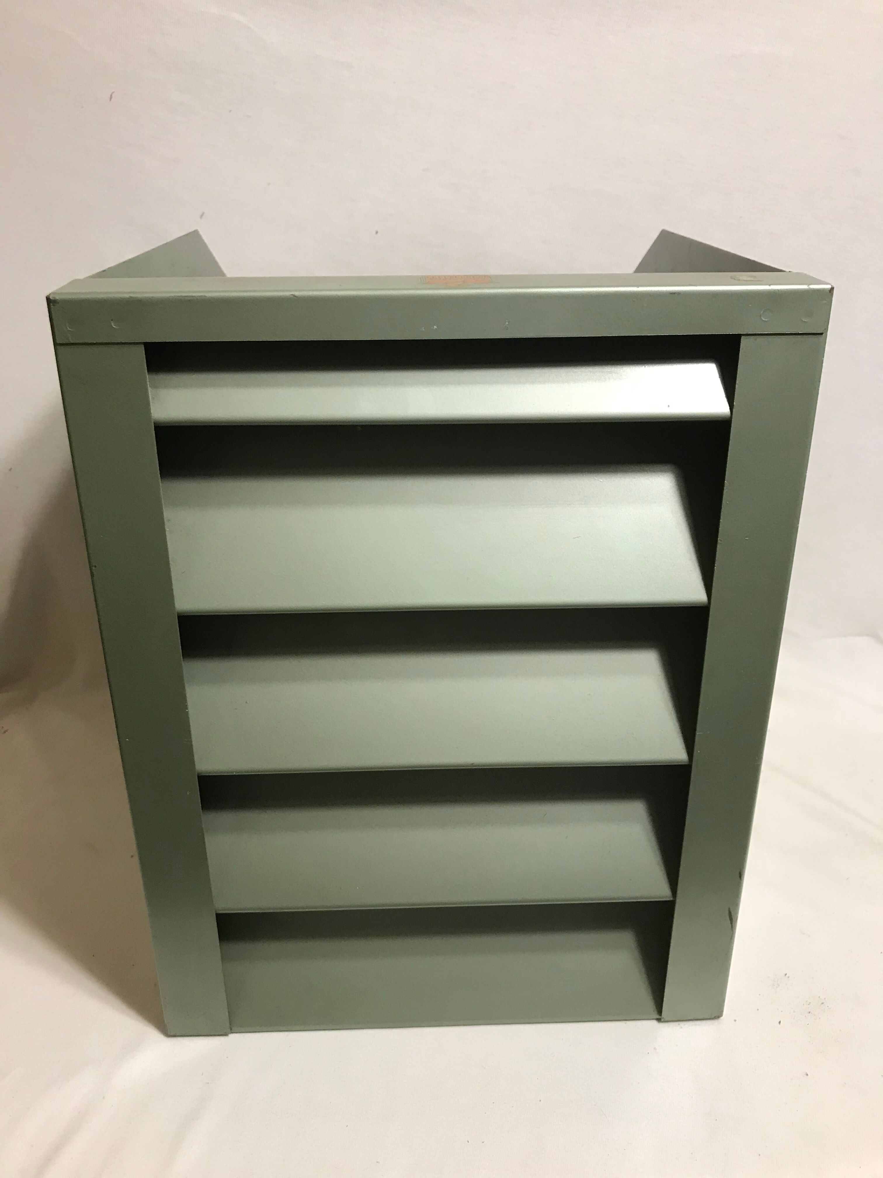 Old locker door documents Colombia metal