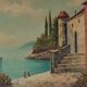 Oil painting on canvas signed Rossini