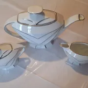 Art Deco 3-piece coffee/tea service