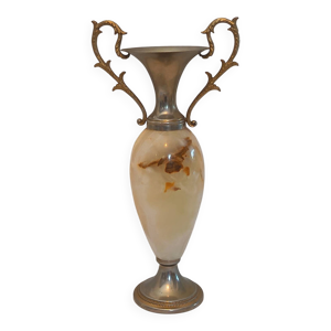 Vase en onyx Vintage.