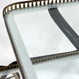 Mid-century serving bar cart, italy 1950s