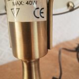 Touch table lamp vintage floral patterns