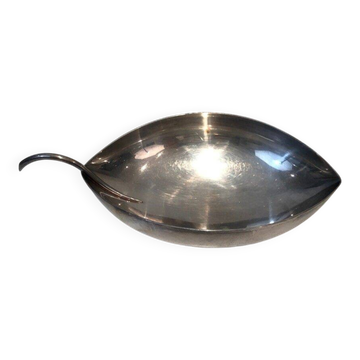 Silver-plated catchall tray