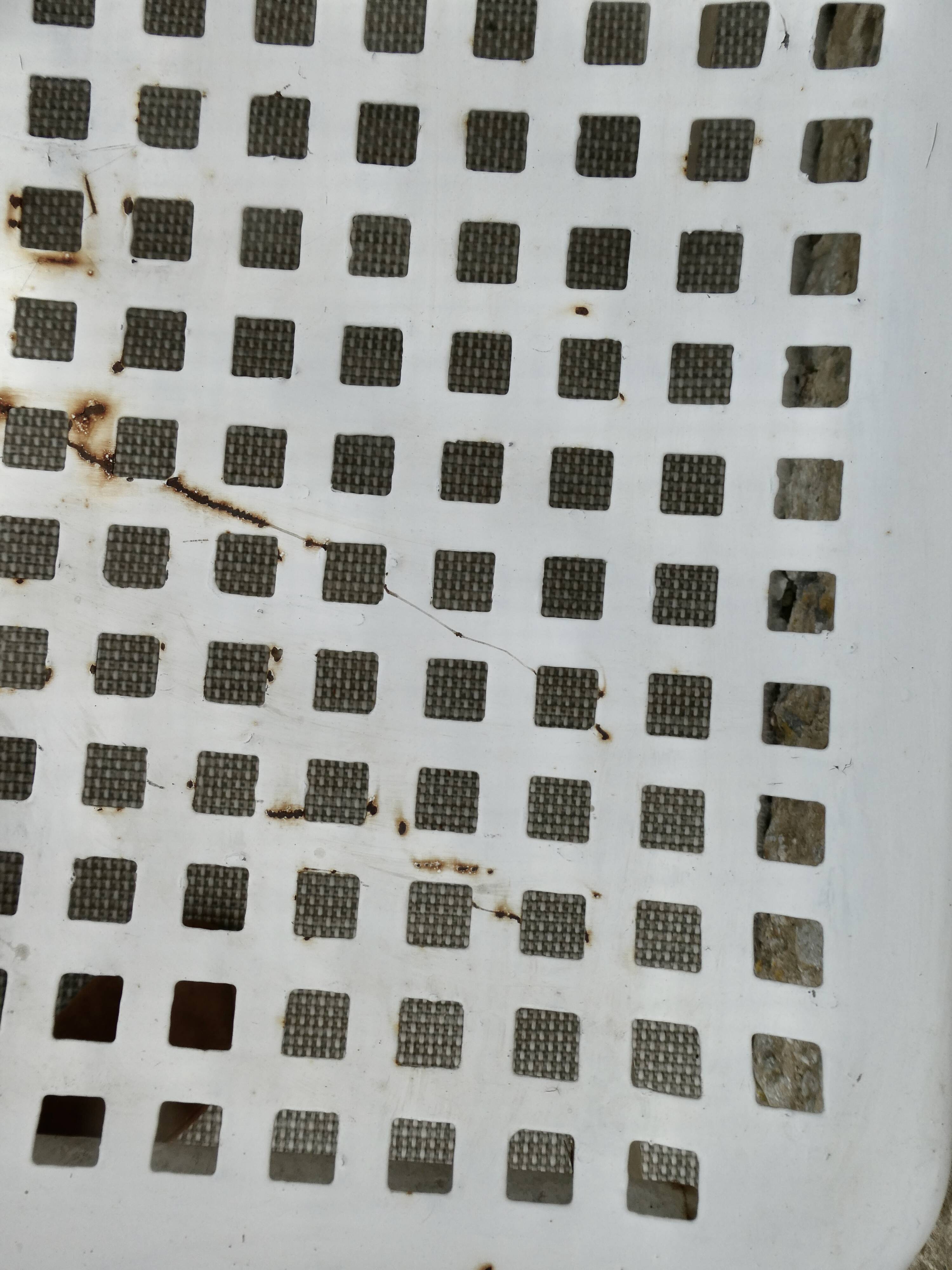 6 metal chairs Souvignet France, circa 1960