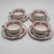 4 tea cup Limoges porcelain