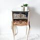 Mirror art deco bedside table