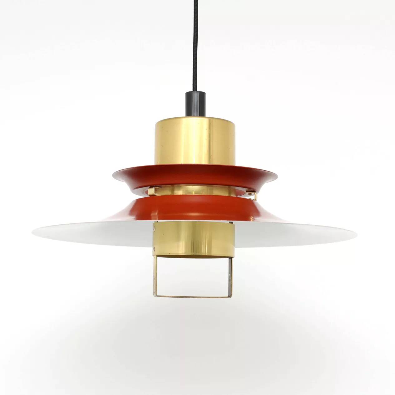 Burgundy vintage Vitrika, Denmark 1960s