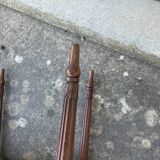 Pair of lyre chairs