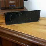 Enamelled plate "Paris Match"