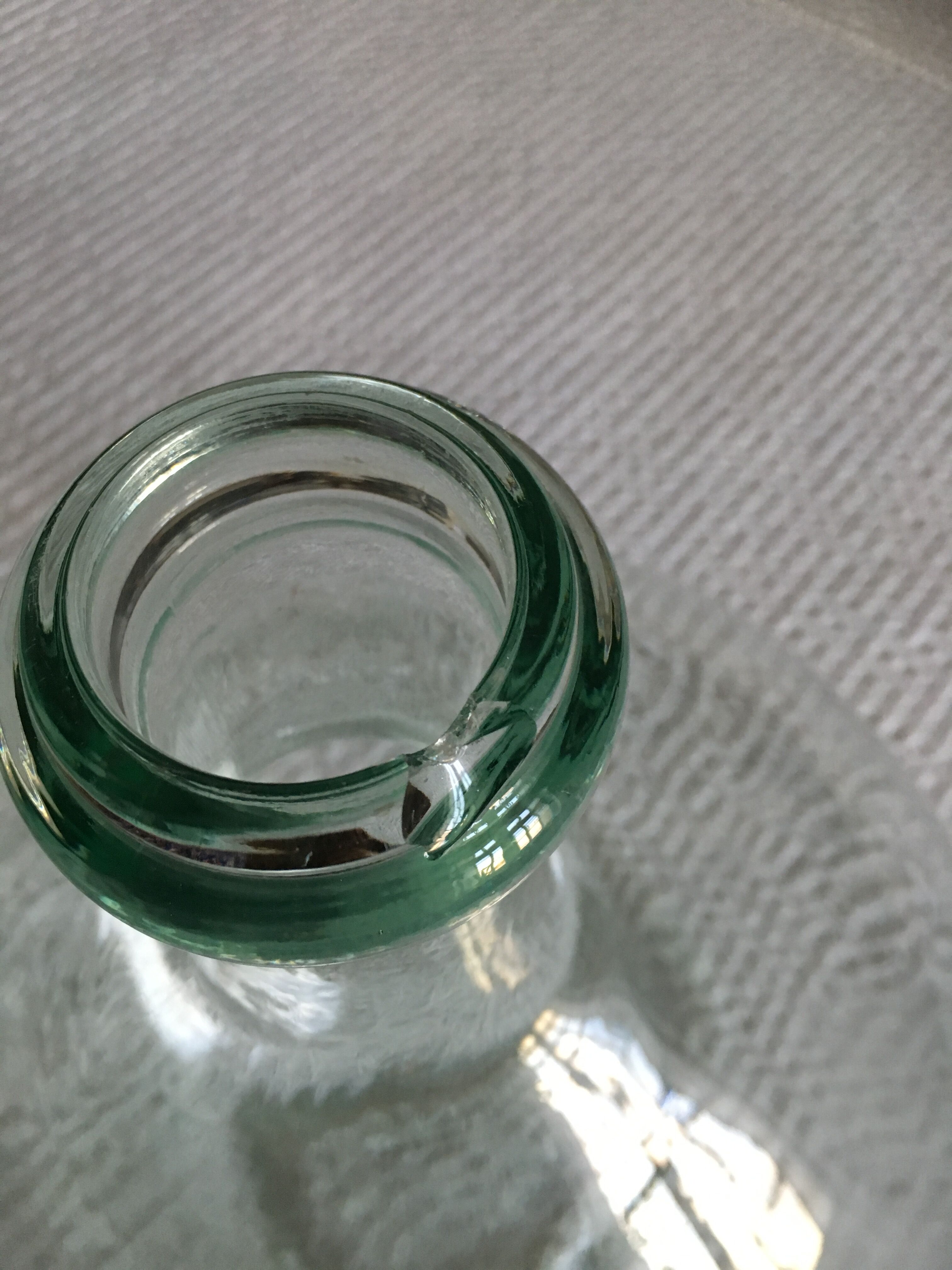 Demijohn transparent large size 25 L