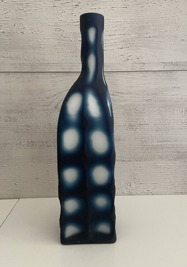 Contemporain Duo de Vases Bouteilles Soliflores KARE Design Verre Céramique