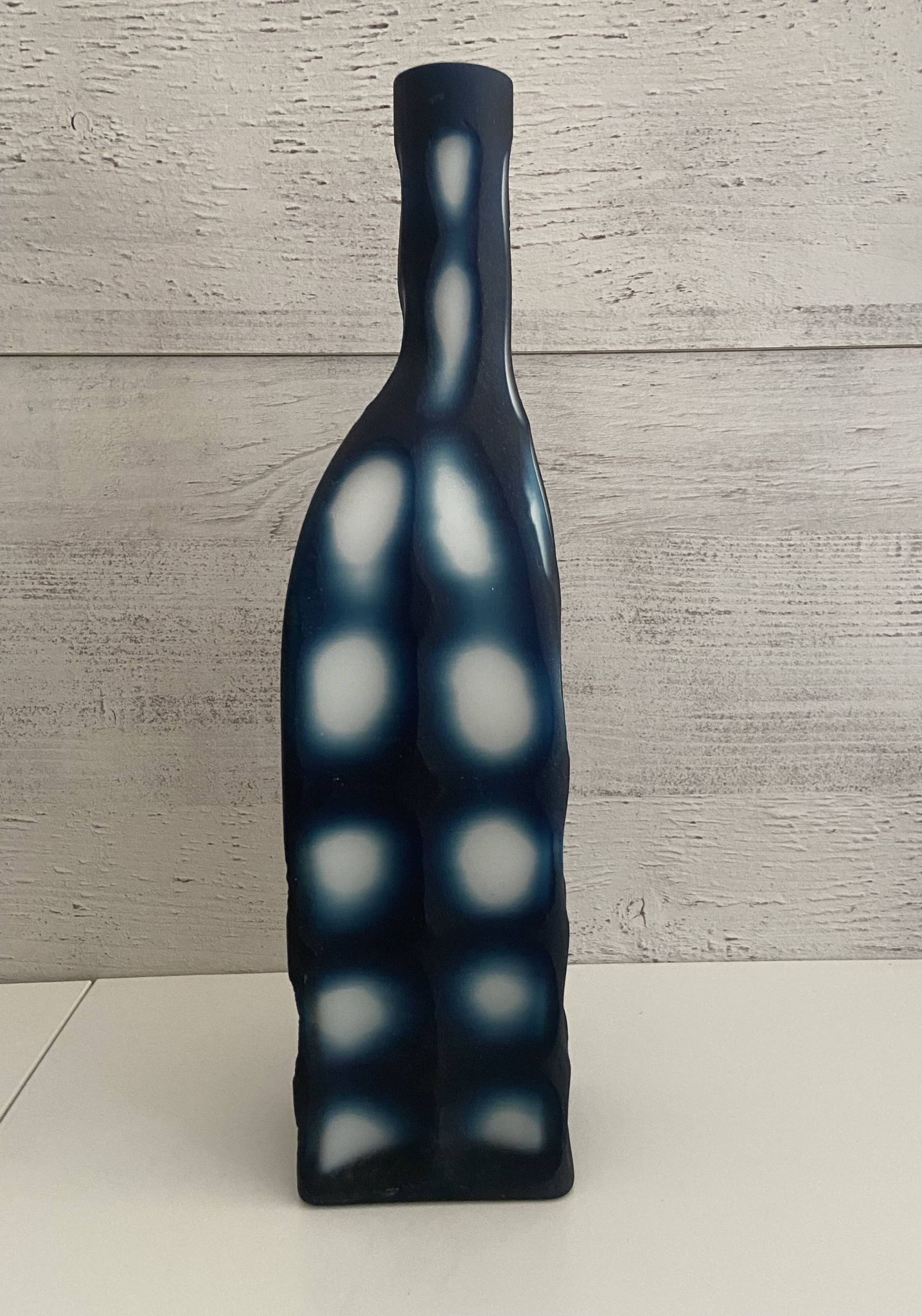 Contemporary Duo of Vases Bottles Soliflores KARE Design Glass Ceramic