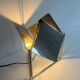 Vintage adjustable table lamp in chromed metal, France 1970
