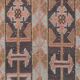Vintage Turkish hallway rug 49x291 cm