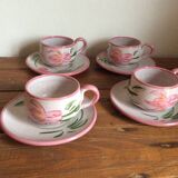 4 Vallauris coffee cups