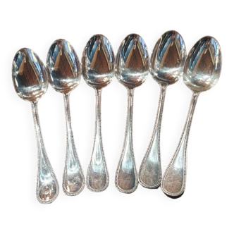 6 small Christofle spoons