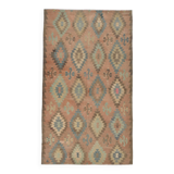 6x10 Kilim Turkish Nomadic Design Kilim Rug, 181x312 Cm